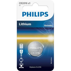 Батарейка Philips Lithium CR 2016 BLI 1 UA